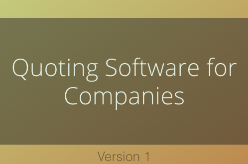quoting software for companies